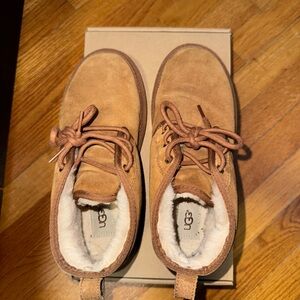 UGG Chestnut Ankle Boots with Plush Lining